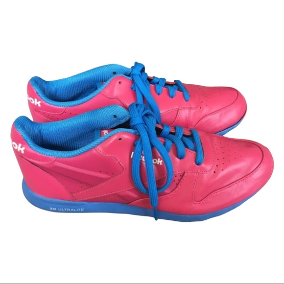 Reebok Shoes - Reebok 3D Ultralite Pink/Blue Women's Sneakers